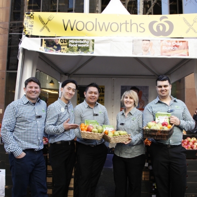 Woolworths and Glad supporting #PledgeAPlate